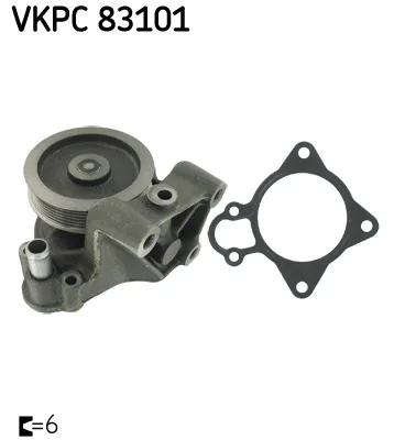 Водна помпа, охлаждане на двигателя SKF